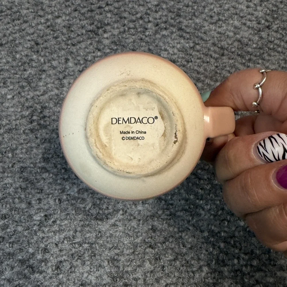 DEMDACO DMITASSE ESPRESSO CUP MINI COFFEE MUG ORNAMENT WHOLE LATTE LOVE